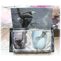 McIntosh Fine Bone China - Robert Bateman Mug Pairs